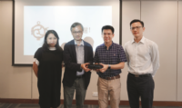 Dr. He Jianfei, Prof. Lai Chi Tim, Prof. Tian Wei, and Prof. Josh Yiu